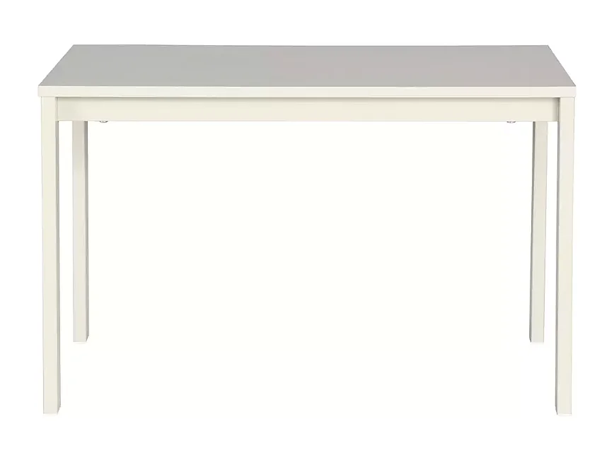 Table basse moderne rectangulaire blanc cassé de 75 cm ONYXIA
