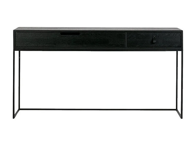 Console d'entrée moderne bois massif SILAS