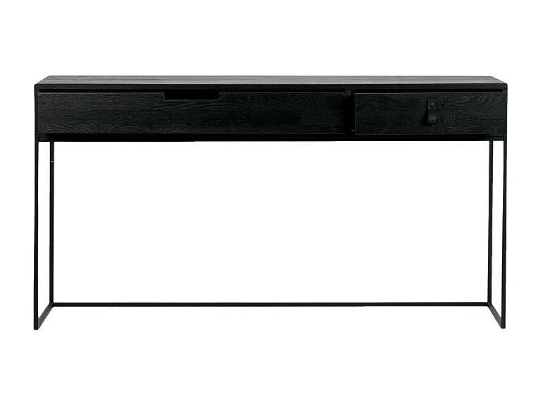 Console d'entrée moderne bois massif SILAS