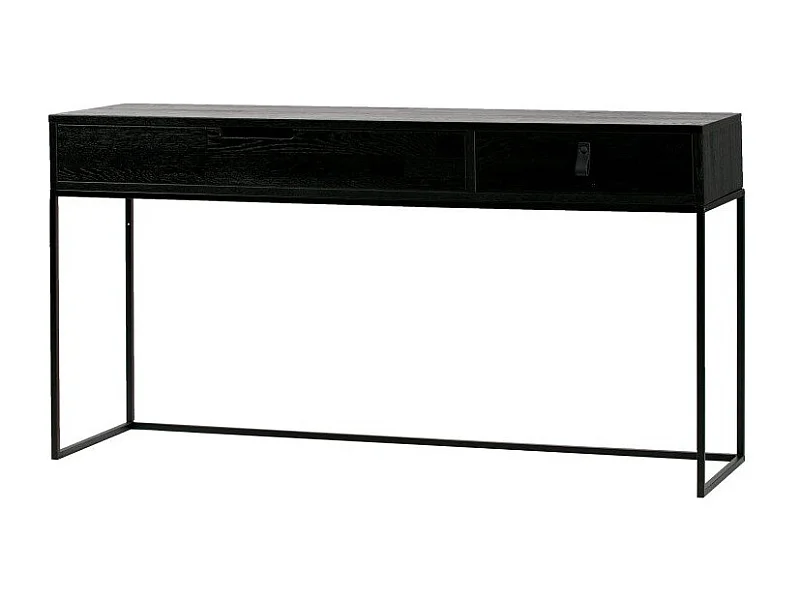 Console d'entrée moderne bois massif SILAS