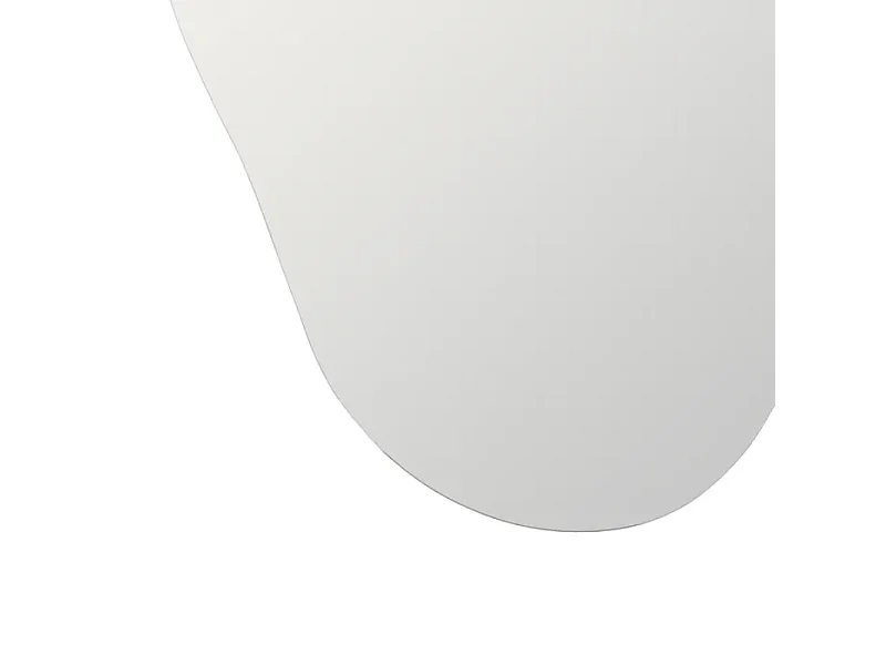 Miroir avec silhouette fluide mural grand format 150 cm design VELLORIA