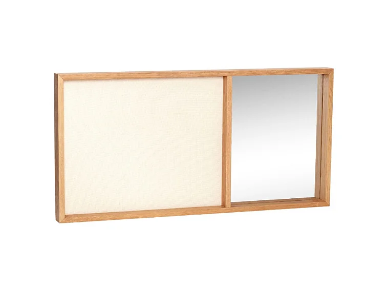 Miroir design en bois COMBY