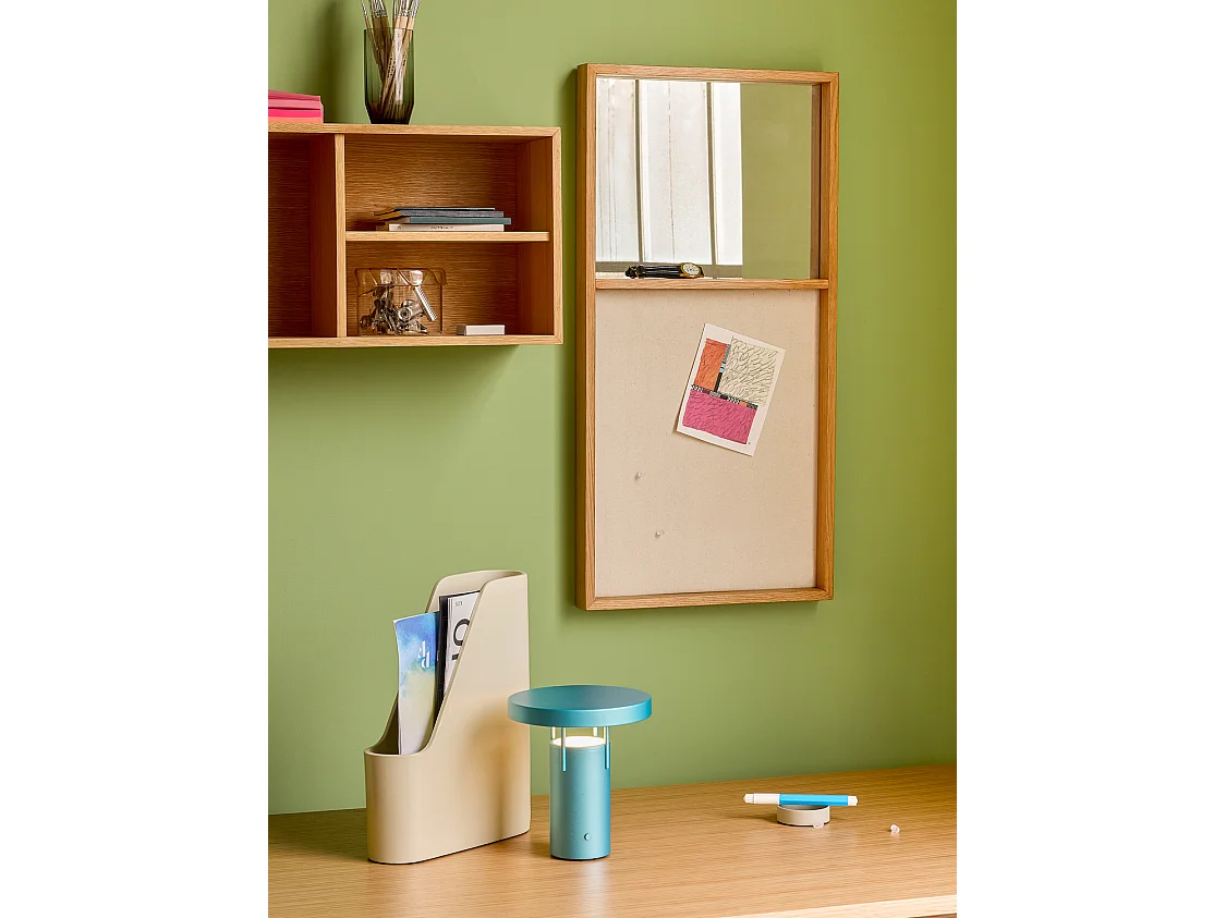 Hübsch Quadro de avisos Natural Combine