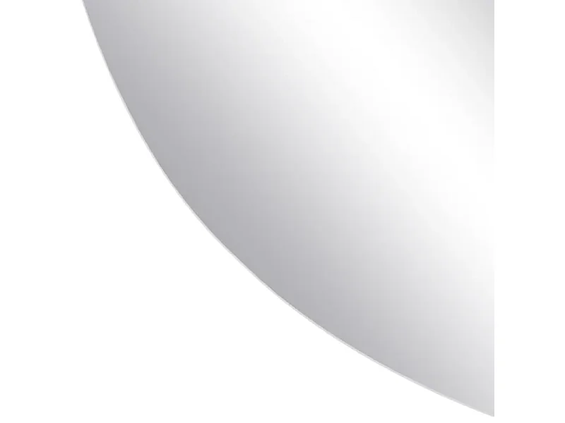 Miroir ORENDA design mural forme libre verre 60 cm fixation invisible
