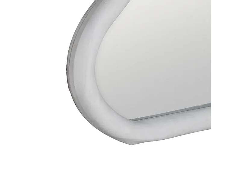Miroir  OCALINE nuage MDF blanc