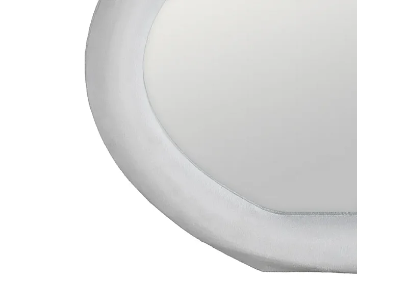 Miroir  OCALINE nuage MDF blanc