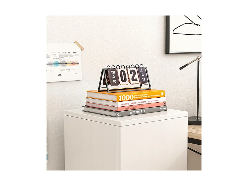 ÉTAGÈRE DE BUREAU AVEC TIROIR 2 ÉTAGÈRES ARMOIRE BLANCHE LIVRES CLASSEURS LOFT 85 CM