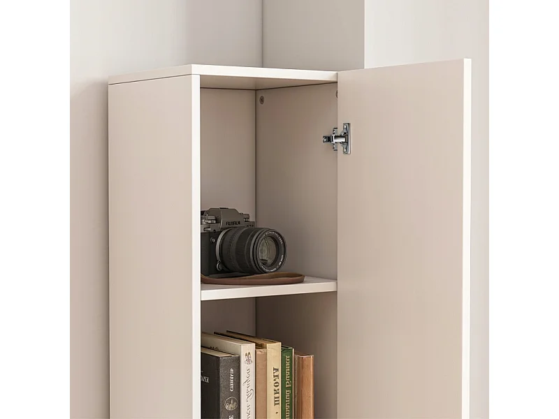 WIT MODERN STAAND KAST 2-DEURS LOFT 174 CM