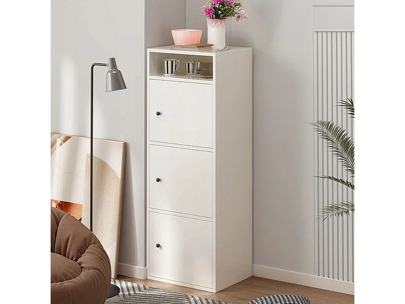 INDUSTRIELLES REGAL STEHENDES BÜCHERREGAL HOCH GROSS MODERN 140 CM