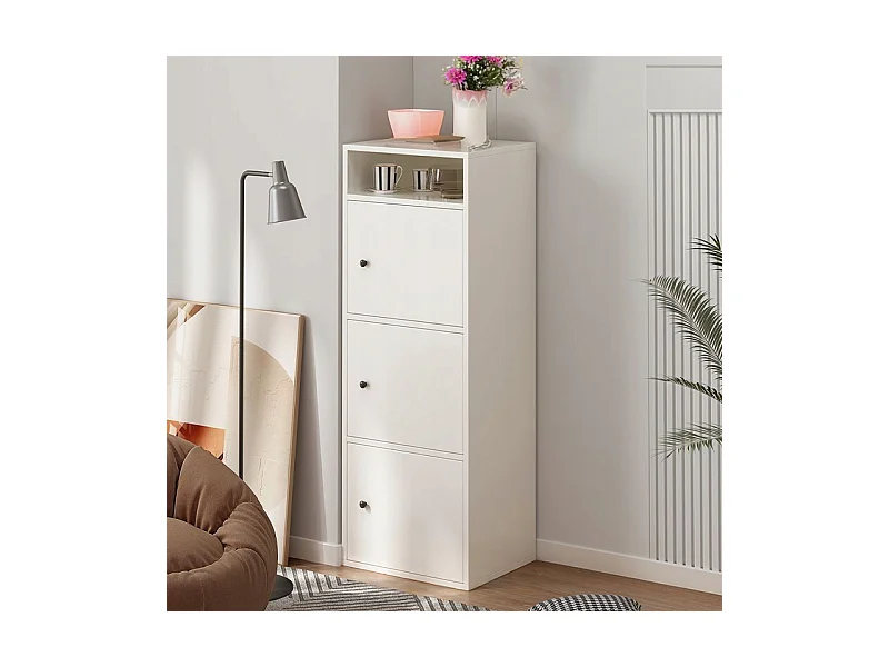 ÉTAGÈRE INDUSTRIELLE SUR PIED ÉTAGÈRE À LIVRES HAUTE GRANDE MODERNE 140 CM