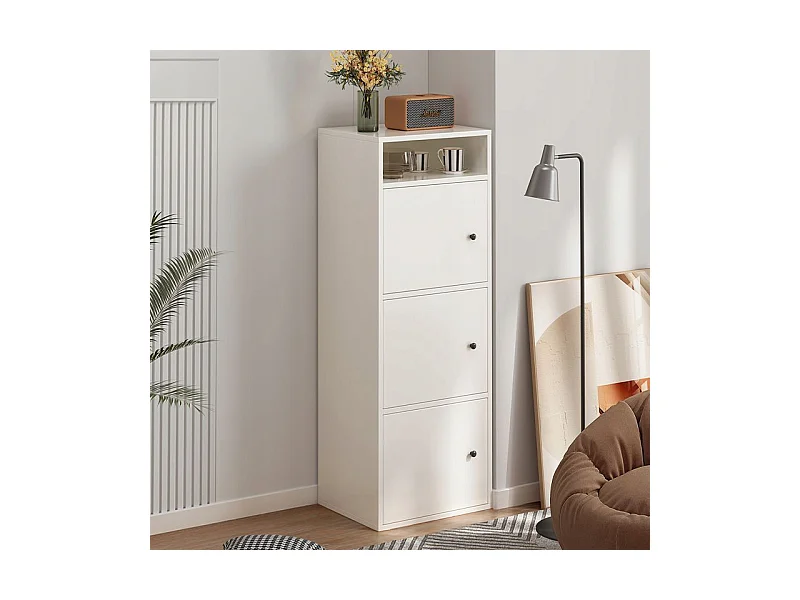 ÉTAGÈRE INDUSTRIELLE SUR PIED ÉTAGÈRE À LIVRES HAUTE GRANDE MODERNE 140 CM