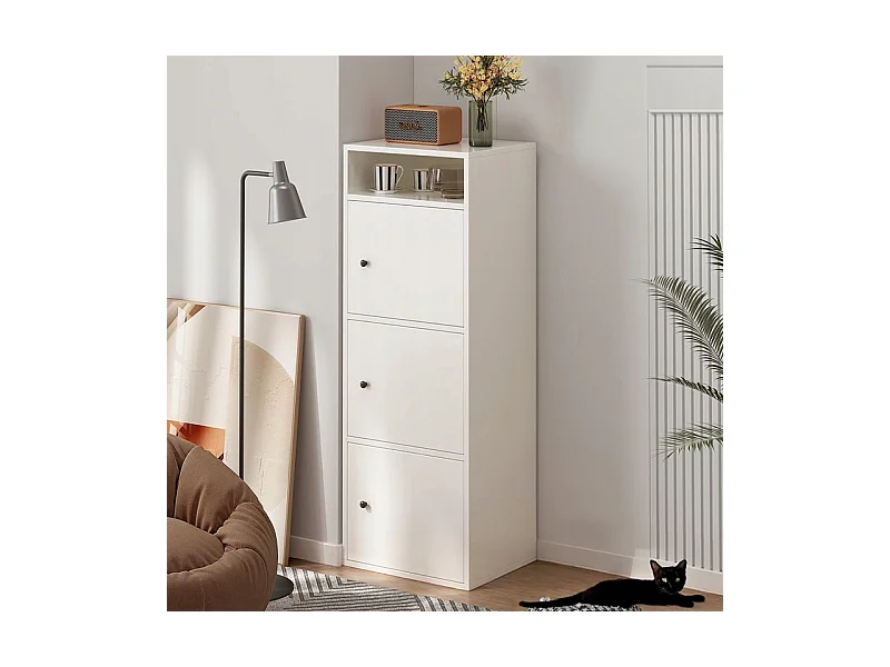 ÉTAGÈRE INDUSTRIELLE SUR PIED ÉTAGÈRE À LIVRES HAUTE GRANDE MODERNE 140 CM