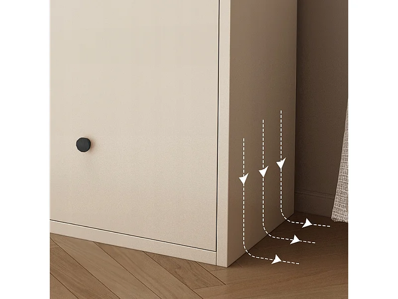 Regał industrialny stojący półka na książki wysoki duży nowoczesny 140 cm