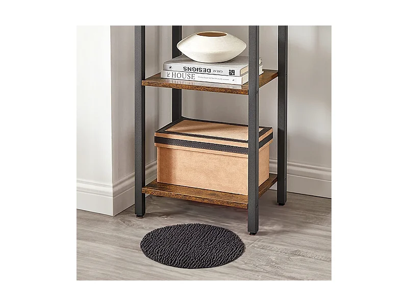 ÉTAGÈRE DE BUREAU POUR LIVRES BIBLIOTHÈQUE HAUTE LOFT INDUSTRIELLE COLONNE VINTAGE