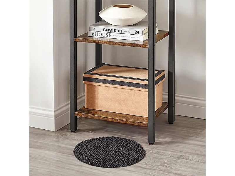 BÜRO-BÜCHERREGAL BIBLIOTHEK HOCH LOFT INDUSTRIAL VINTAGE-SÄULE