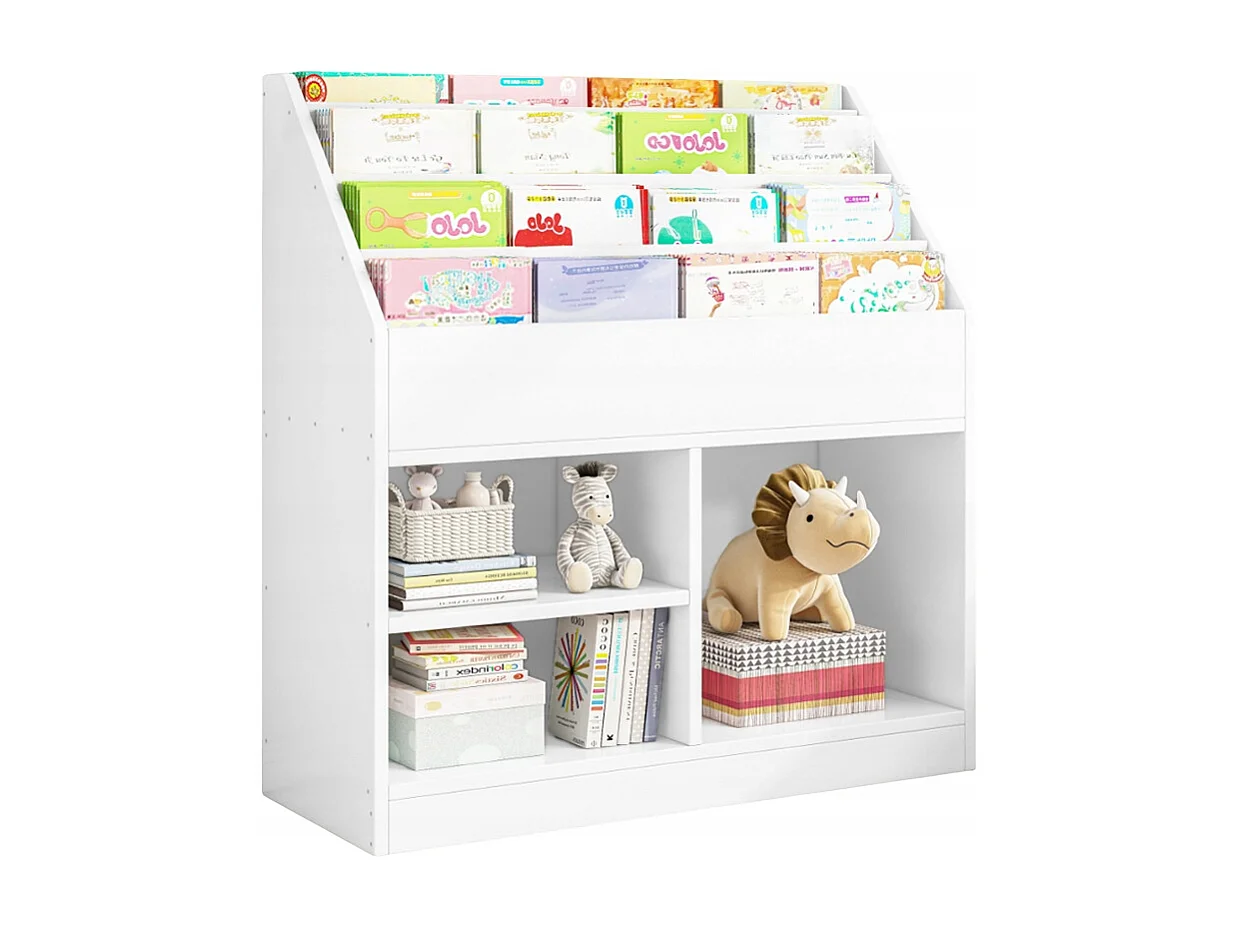 REGAL FÜR BÜCHER UND ZEITUNGEN FÜR KINDER SPIELZEUGSCHRANK STEHENDES BÜCHERREGAL