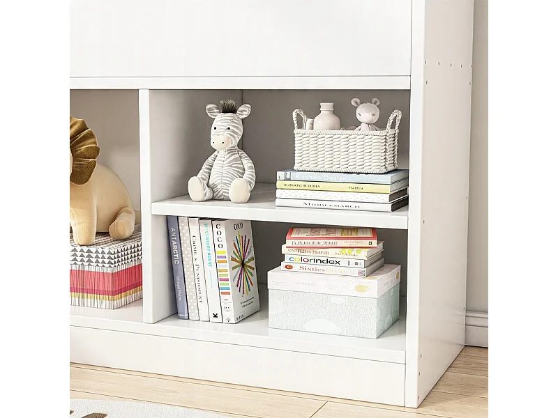 REGAL FÜR BÜCHER UND ZEITUNGEN FÜR KINDER SPIELZEUGSCHRANK STEHENDES BÜCHERREGAL