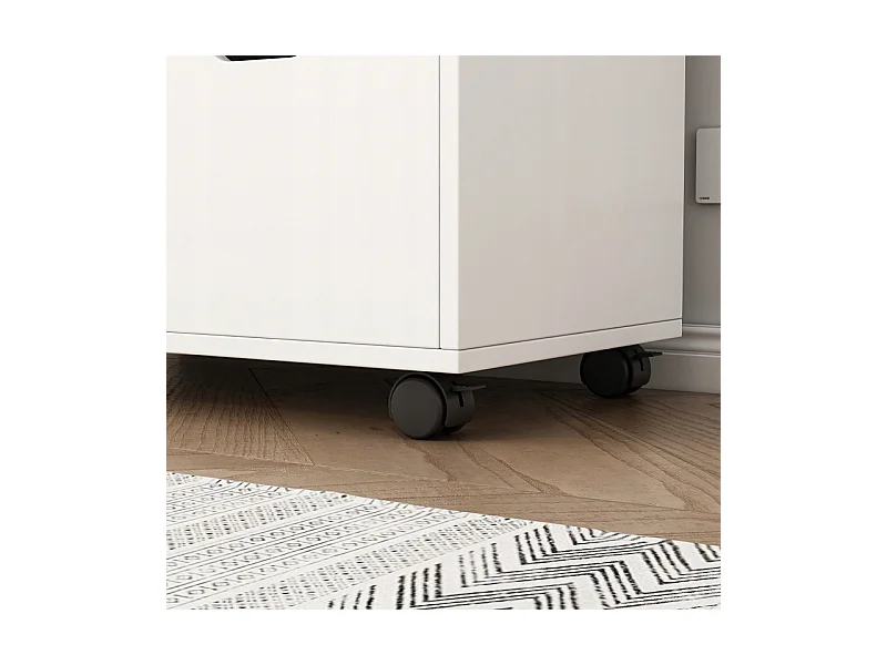 TABLE ARMOIRE SUR PIED SUPPORT POUR IMPRIMANTE ÉTAGÈRE MODERNE 3 ÉTAGÈRES 60 CM