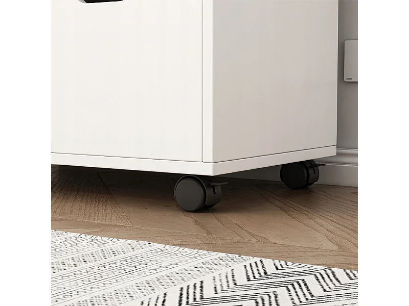 TABLE ARMOIRE SUR PIED SUPPORT POUR IMPRIMANTE ÉTAGÈRE MODERNE 3 ÉTAGÈRES 60 CM