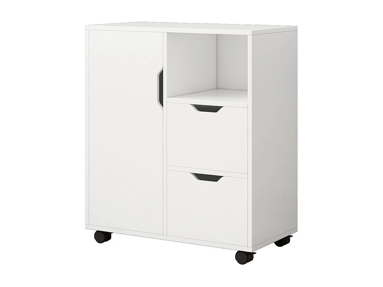 TABLE ARMOIRE SUR PIED SUPPORT POUR IMPRIMANTE ÉTAGÈRE MODERNE 3 ÉTAGÈRES 60 CM