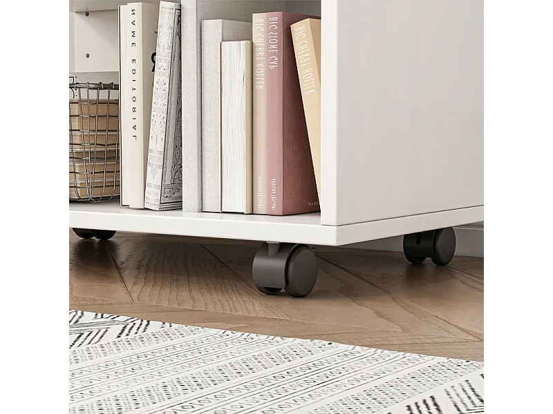 ARMOIRE MULTIFONCTIONNELLE TABLE POUR IMPRIMANTE ÉTAGÈRE MODERNE