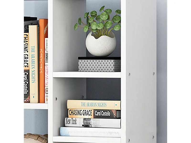 Offenes regal, weiss, grosser schrank, kommode, loft, skandinavisch, 5 regalböden