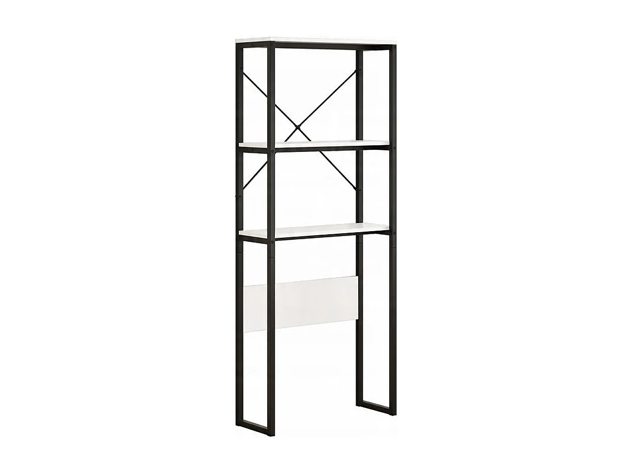 Regał szafka łazienkowa nad toaletę pralkę loft industrialny półki 160 cm