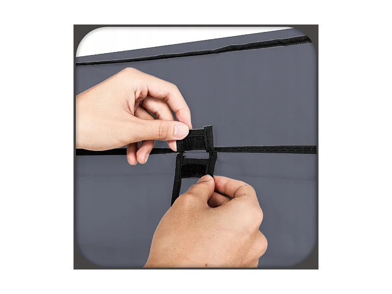 Armoire à vêtements pliable en tissu garde-robe xxl