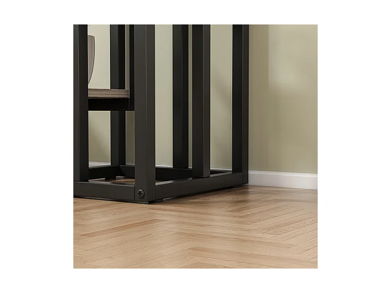 FLORAL METAL FLOWER STAND PLANT STAND 4 LEVELS STANDING SHELF LOFT