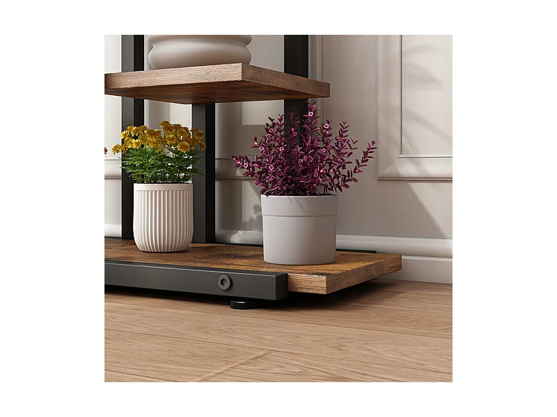FLORAL STAND POUR PLANTES LOFT POTS DE FLEURS RUSTIQUE ÉTAGÈRE ÉTAGÈRES EN BOIS
