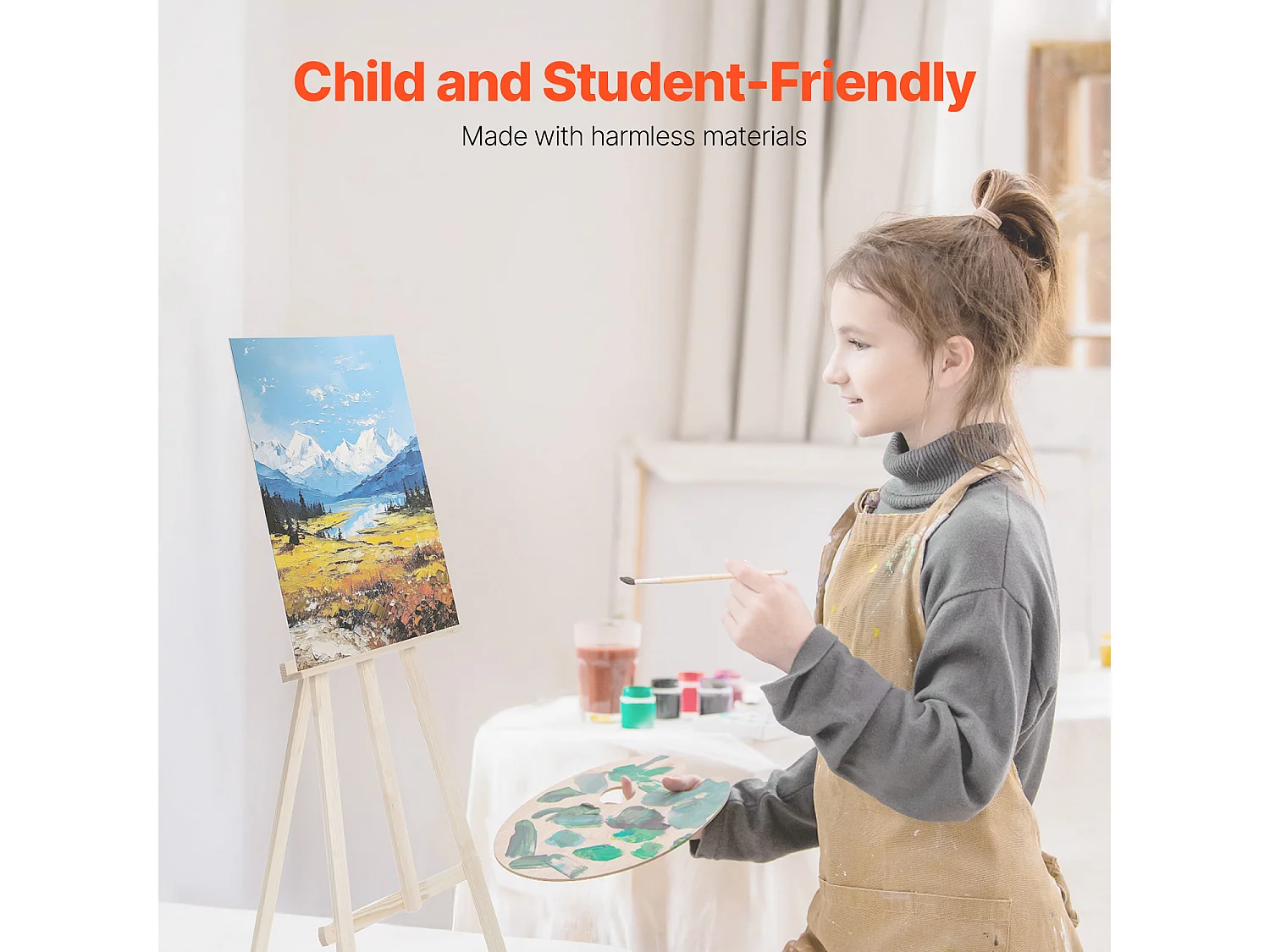 Toile pour Peinture, SucceBuy Lot de 12 Toiles pour Peinture, 28 x 35,5 cm, pour Différents Styles de Peinture, Idéales pour les Enfants et les Professionnels