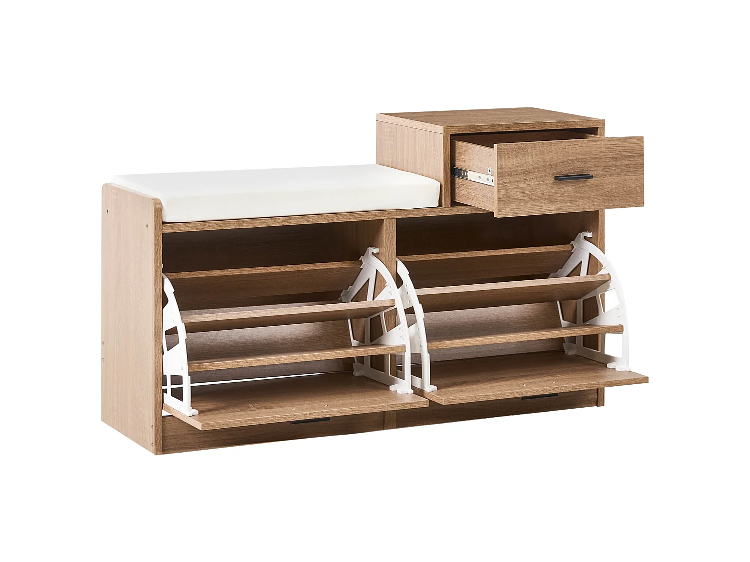 Shoe Storage Cabinet DUBBO Light Brown