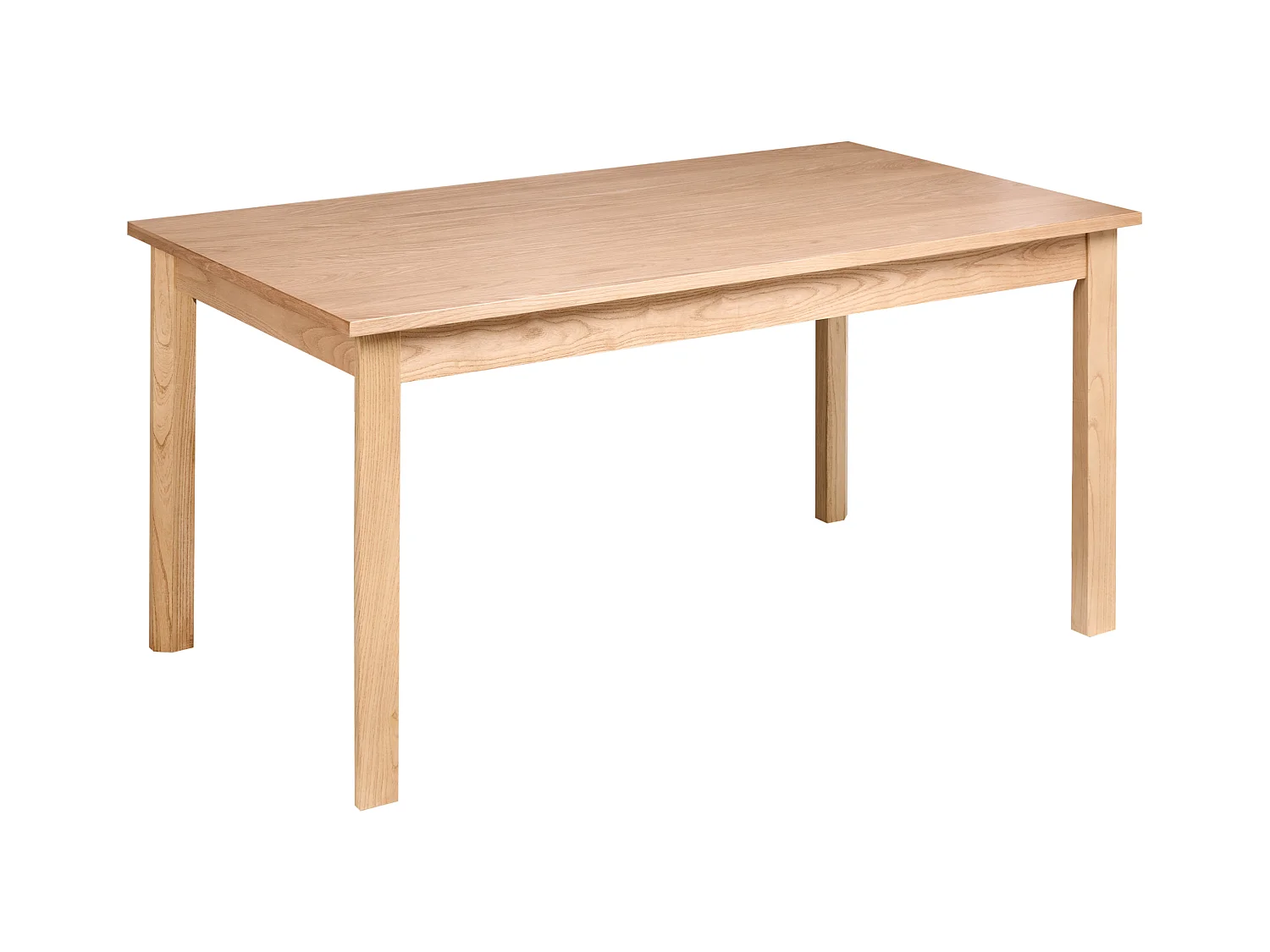 Table de repas GISELA Chêne clair 160 cm 90 cm