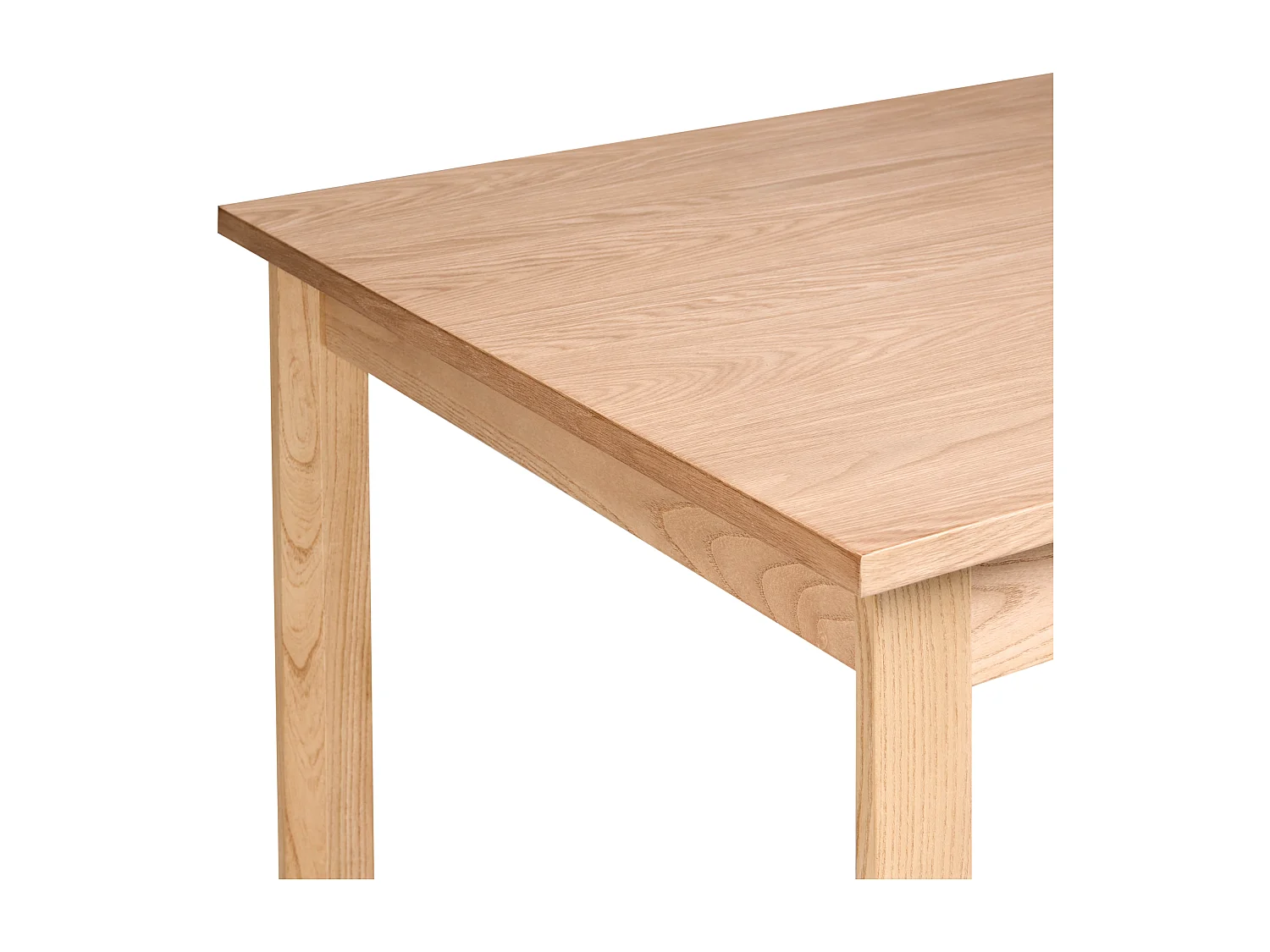 Table de repas GISELA Chêne clair 160 cm 90 cm