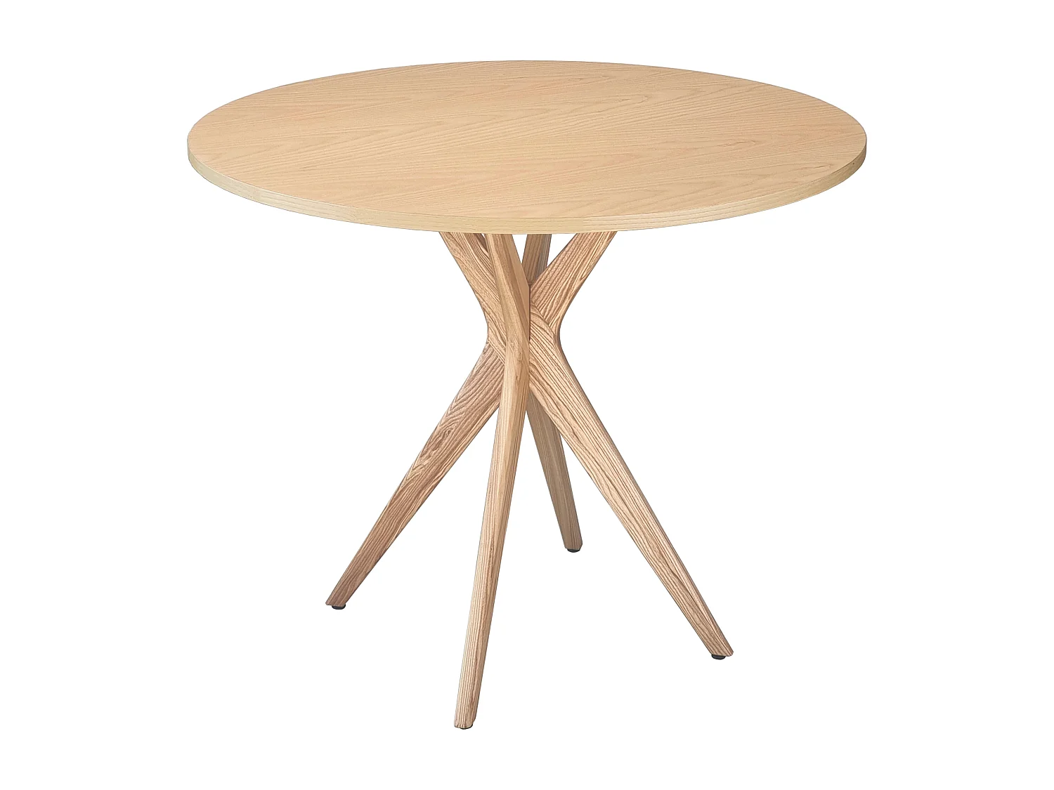 Kleiner runder Esstisch 90 cm Jubi Eschenholz