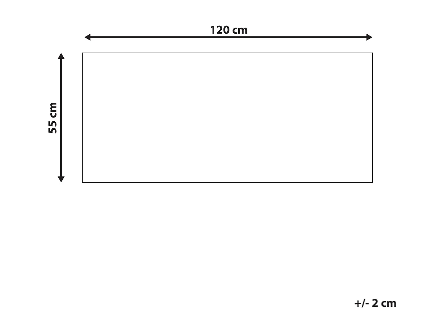 Paillasson LANAO Naturel 55 x 120 cm Fibre de coco