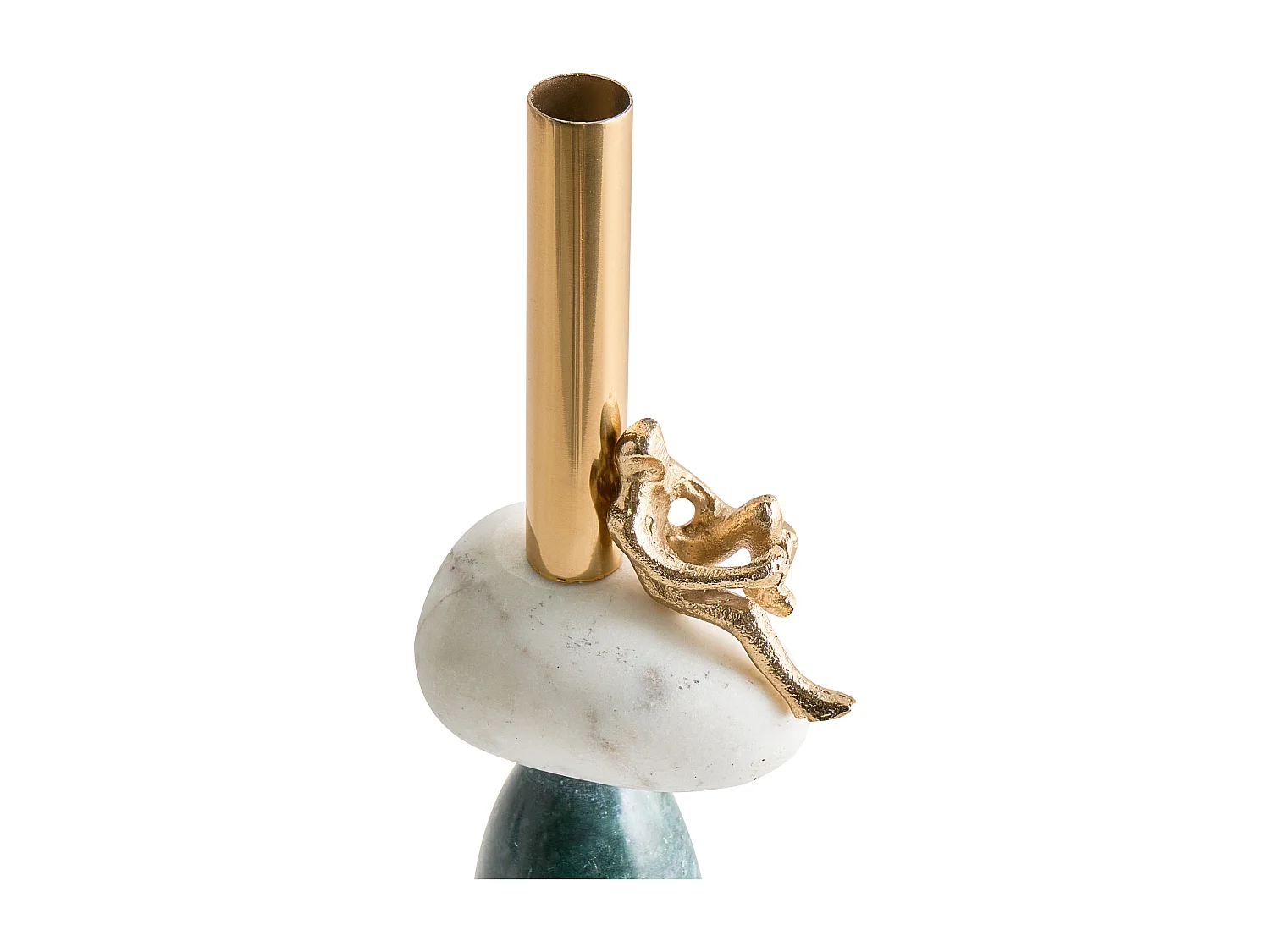 Bougeoir BARICE Marbre 34 cm Multicolore