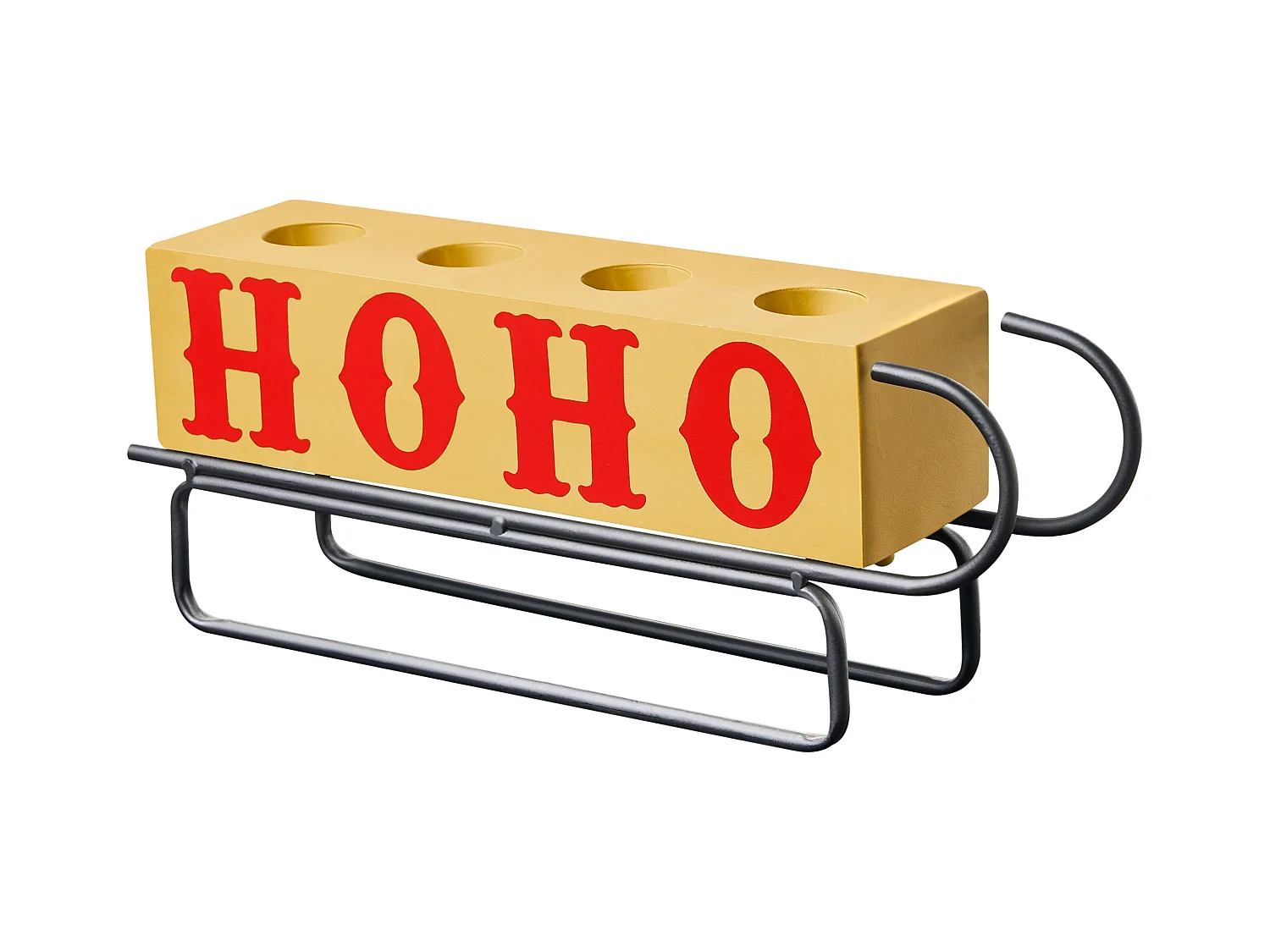 Bougeoir KUHMO Jaune Métal