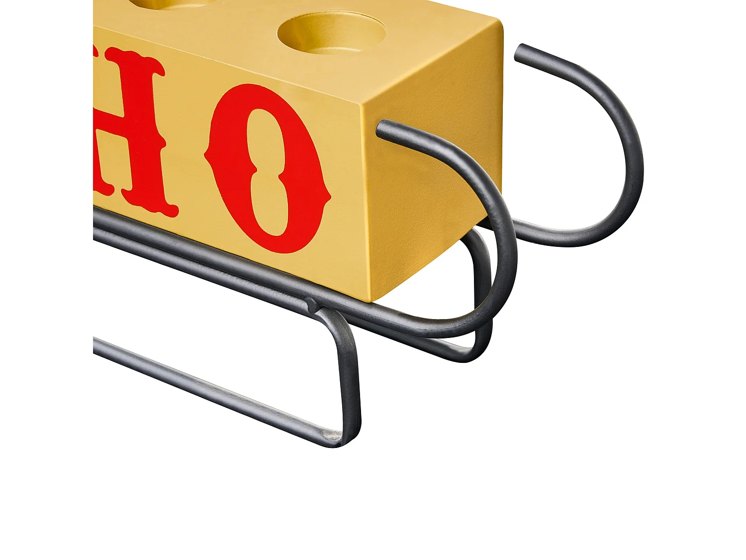 Bougeoir KUHMO Jaune Métal