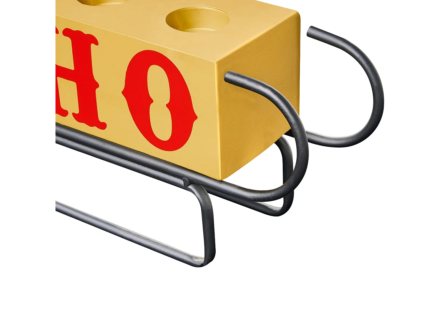 Bougeoir KUHMO Jaune Métal