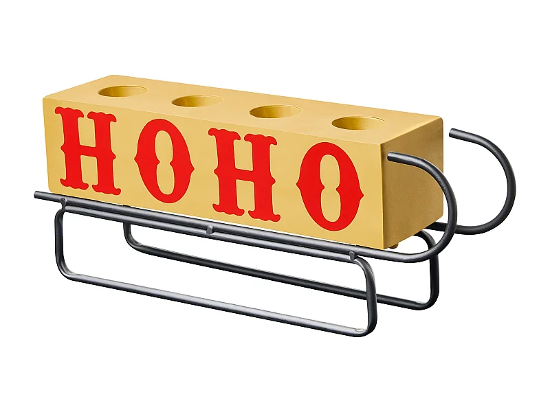 Bougeoir KUHMO Jaune Métal