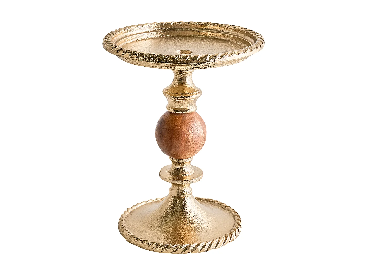 Bougeoir VODNO Métal 31 cm Doré