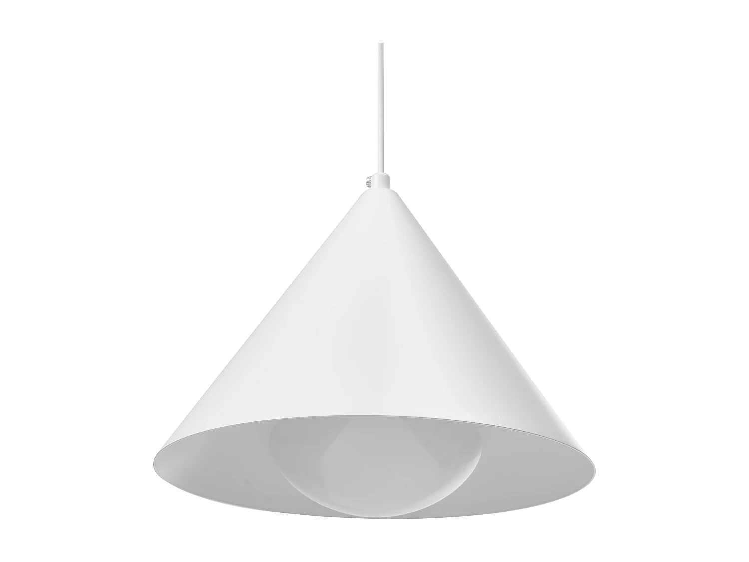 Lampe suspension LEYRE Métal Blanc