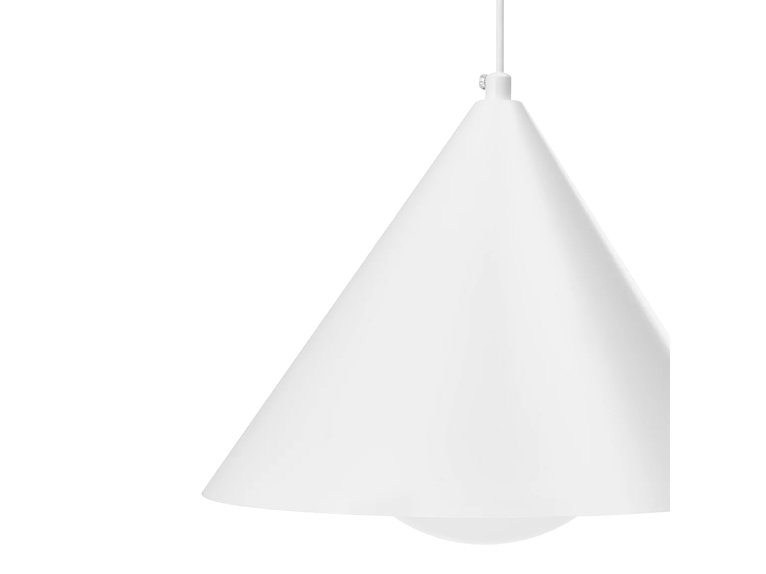 Lampe suspension LEYRE Métal Blanc