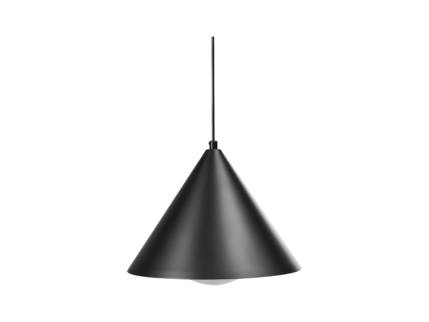 Lampe suspension LEYRE Métal Noir