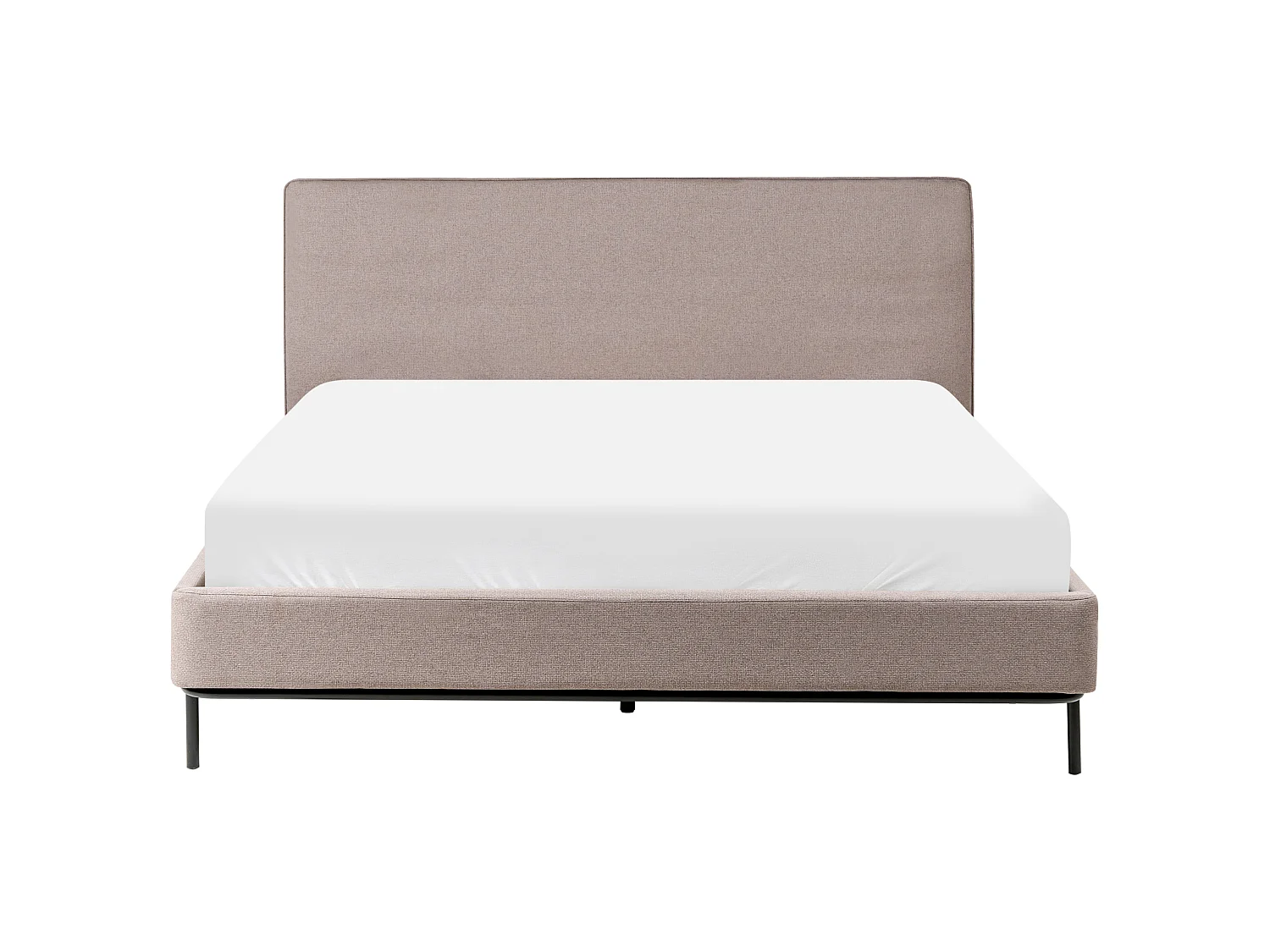 Bed Fabric CORIO 160 x 200 cm (EU King Size) Taupe