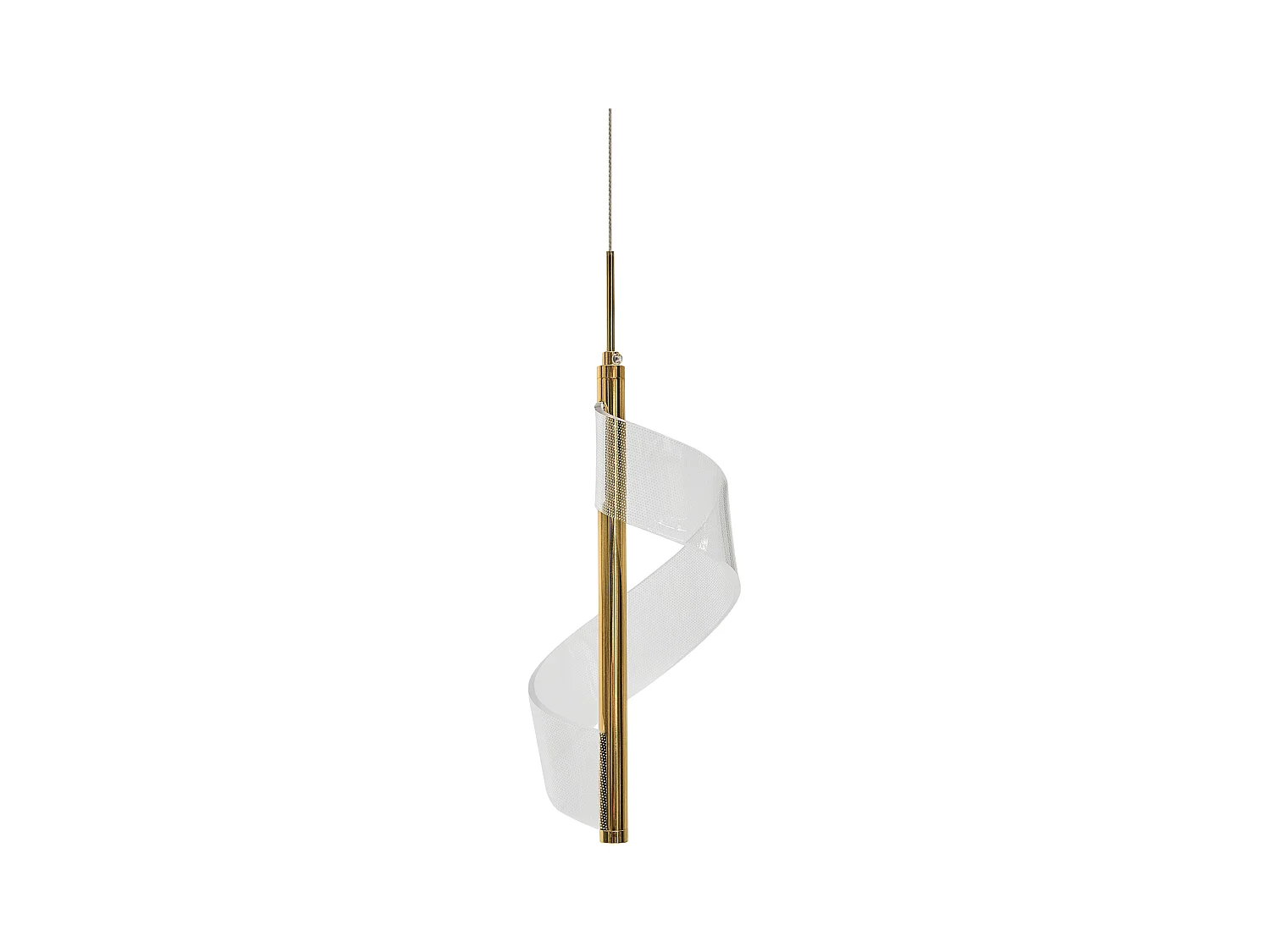 Lampe LED suspendue SARELA Métal Doré