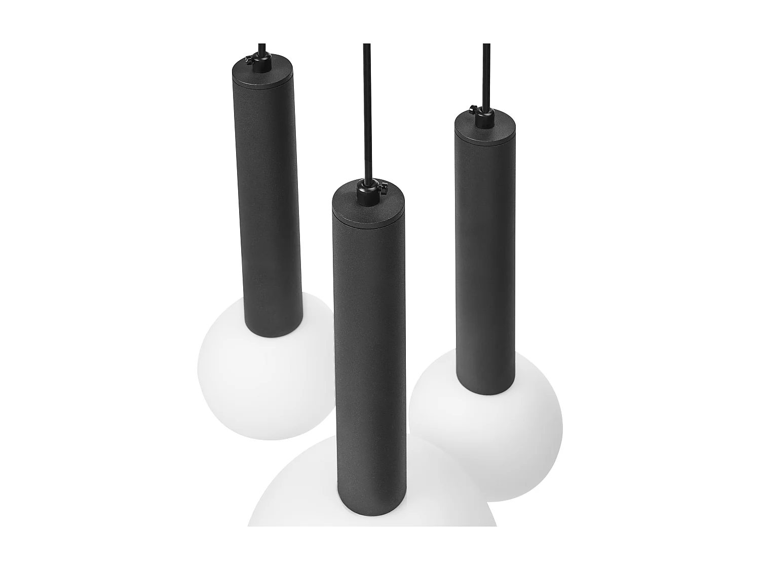 Lampe suspension BOUES Métal Noir