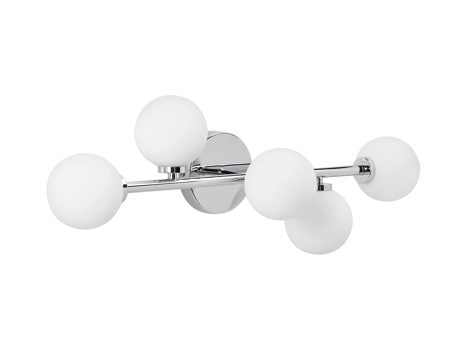 Lampe murale LED MINOTOS Métal Argenté