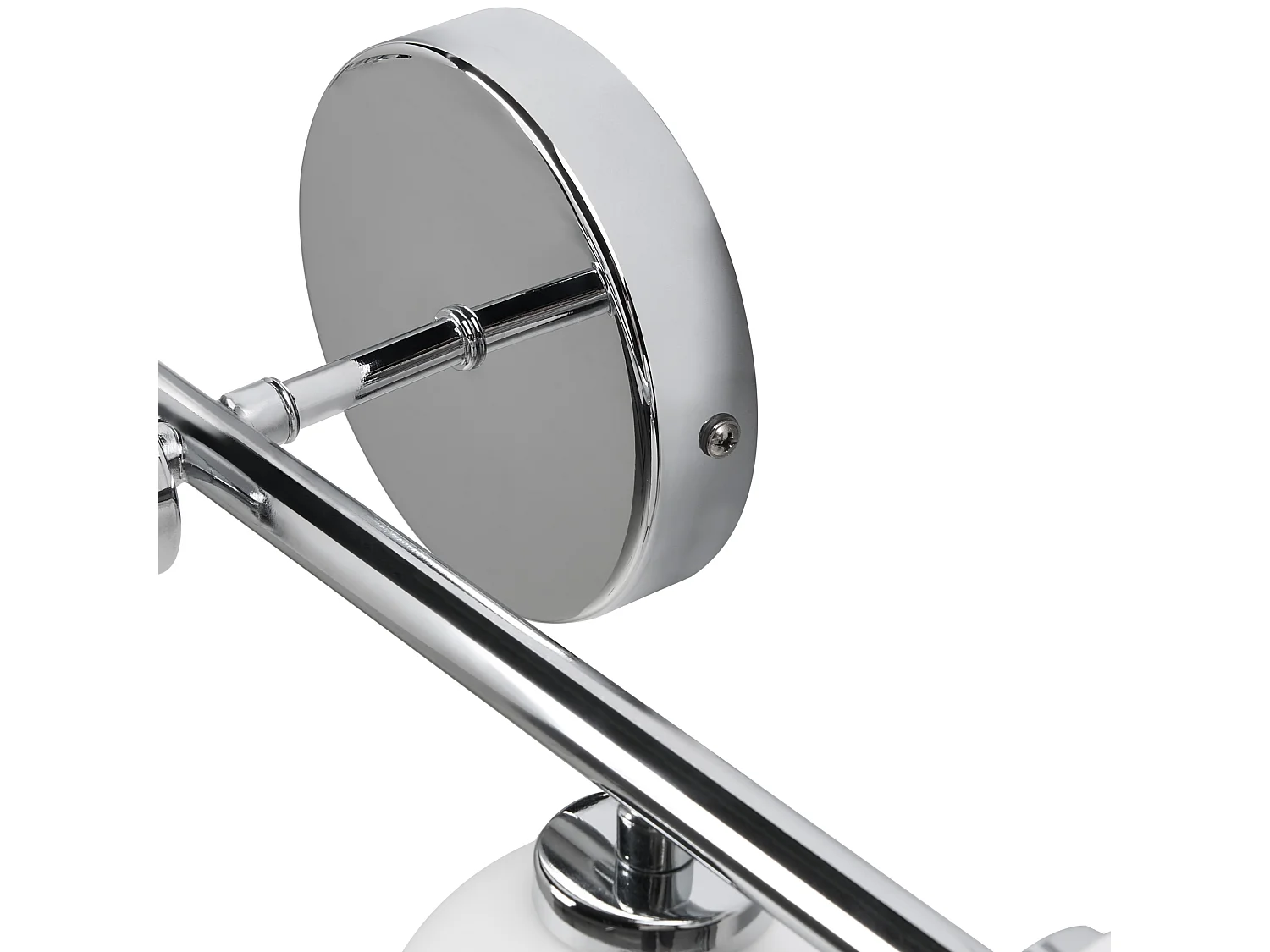 Lampe murale MINOTOS Métal Argenté